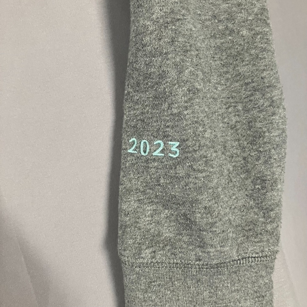 AWS re:Invent 2023 Full Zip Hoodie Men's Medium Gray Amazon Web Services - Picture 4 of 9